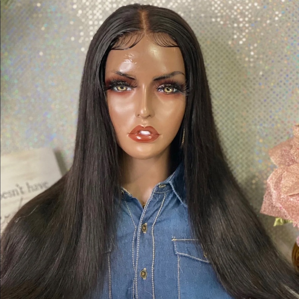 🌹 New 26” Beautiful Natalia 4X5 Closure💯 Brazilian Human Hair Customized Wig🌹